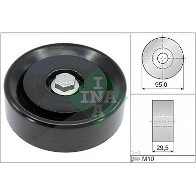 Schaeffler Ina Umlenk-/Führungsrolle, Keilrippenriemen [Hersteller-Nr. 532095910] für Hyundai, Kia Image