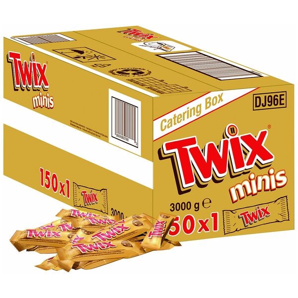 Twix 150er-Pack Schokoladenriegel »minis« 20 g Image