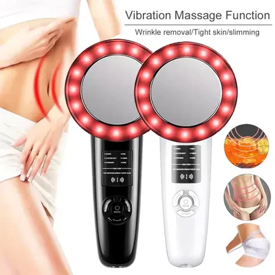 6-in-1 EMS Ultrasonic Cavitation Massager Infrared Fat Removal Massage Slimming Fat Burner Weight
