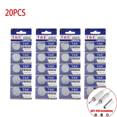 NEW 20PCS CR2032 CR 2032 DL2032 ECR2032 Lithium Battery Watch Calculator Car Key Remote Control