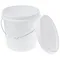 Portable Home Sealed Bucket With Lid Plastic Container Food Grade Storage Gallon Bucket Small Bucket Paint Pail Household