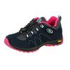Wanderschuh BRÜTTING "Outdoorschuh Bergen Low", Gr. 33, blau, Veloursleder, Schuhe