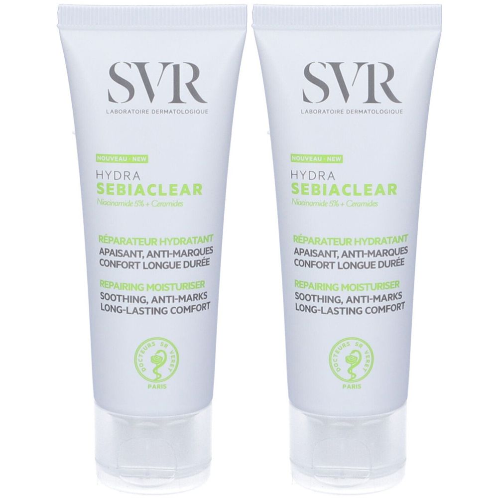 SVR SEBIACLEAR Hydra Crema Viso 2x40 ml