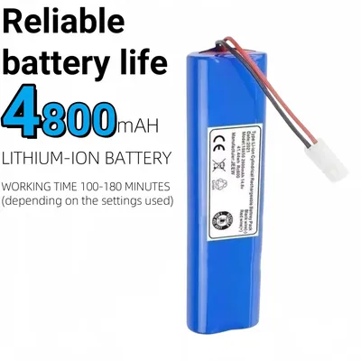 4800 mAh Roboter-Staubsauger-Akku für Rowenta X-Plorer 75, S75, 75S, RR7635WH, RR7647WH, RR7675WH, Image