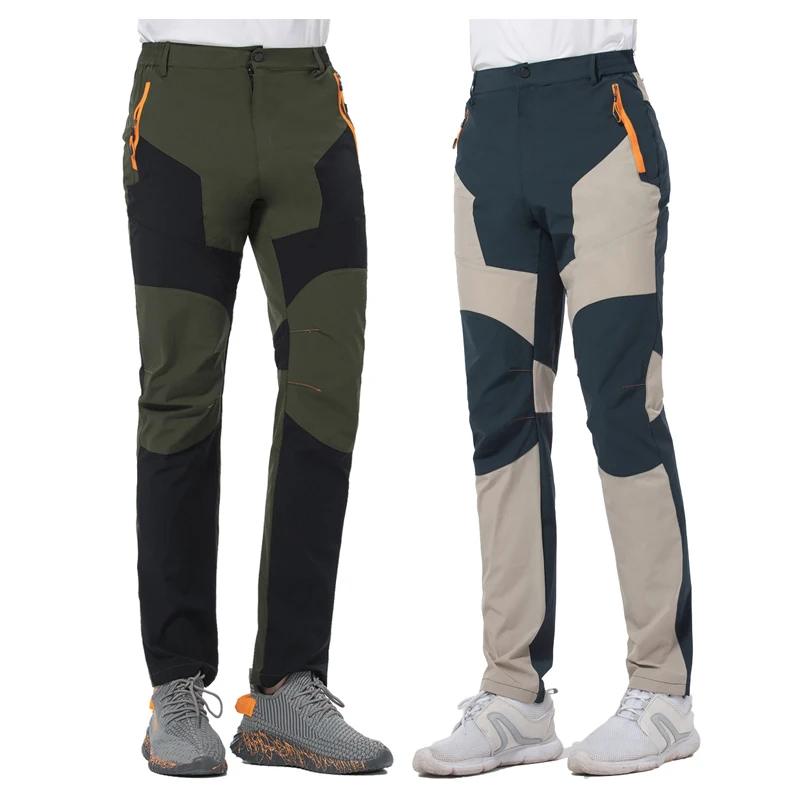 Schnell trocknende Wanderhose für Herren, Outdoor, Laufen, Camping, Klettern, wasserdichte Berghose, leichte Stretchhose Image