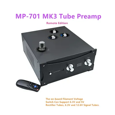 Neuester Musical Paradise MP-701 MK3 Elektronenröhrenvorverstärker, bester, aktualisierter Remote Image
