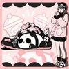 Amy und Michael Lovely Anime Panda Schuhe 2025, Frühjahr, neue Mode, Damen, flache, lässige Turnschuhe, weibliche Mädchen, Low-Top-Sporttrainer