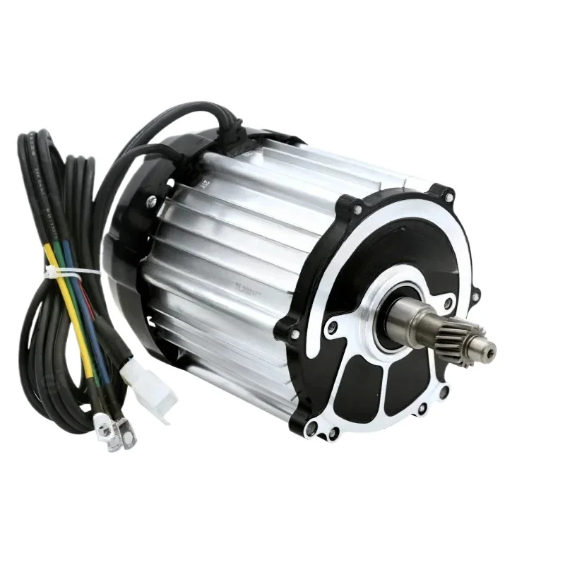 1500 W 1800 W elektrisches Dreirad 48 V 60 V 72 V 3200 U/min 3900 U/min bürstenloser Hochgeschwindigkeits-Differentialmotor Gleichstrommotor Motor Electrico Image