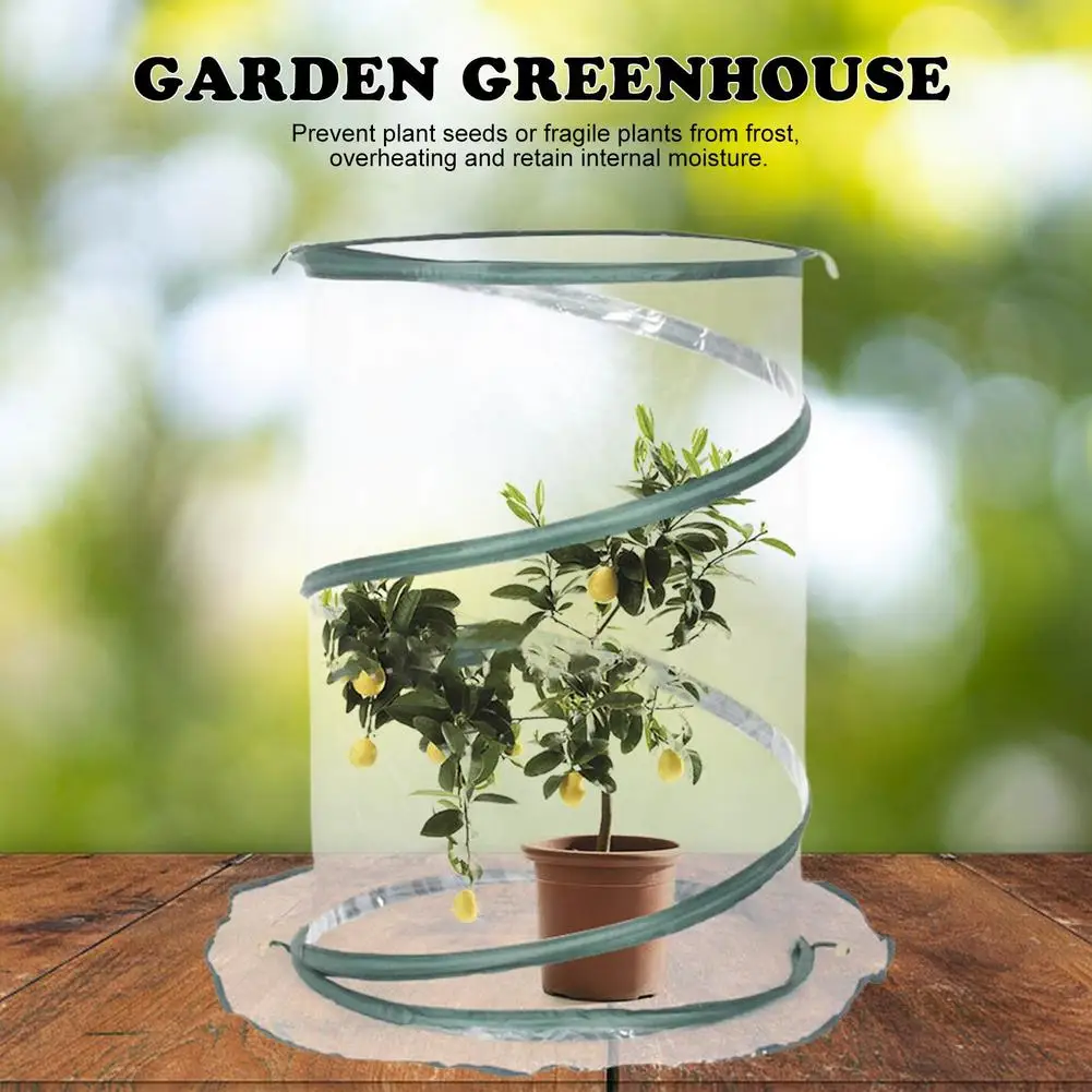 Serre de jardin portable pliante, mini serres transparentes, chambre chaude, PVC de haute qualité, couverture de jardin chaude, 50x68cm
