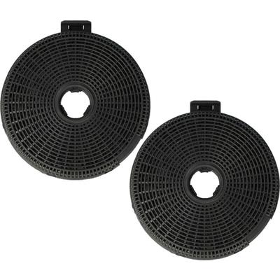 Vhbw - 2x Aktivkohlefilter kompatibel mit Teka cc 485 isla, cl 90, cc 40, cnl 6610, D4C, cl 90 Image