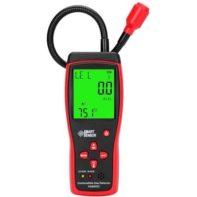 Professionelles Gaslecksuchgerät, mit digitalem LCD-Display, flexiblem Sensor, Image