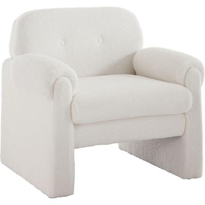 Wahson Office Chairs - Moderner Sessel Ohrensessel mit Armlehnen Relaxsessel mit Holzbeinen für Image