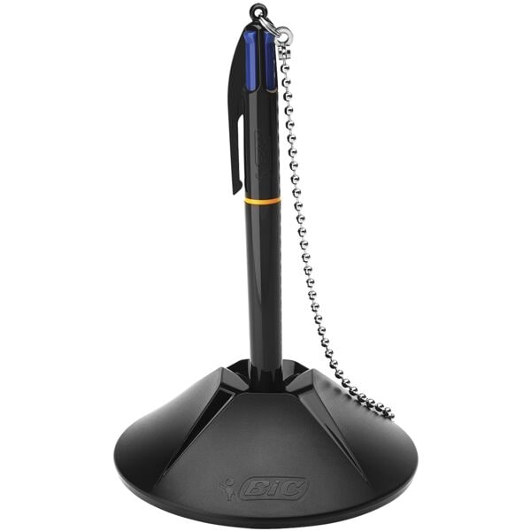 BIC Kugelschreiberständer »4 Colours Counter Pen« schwarz, 10.1x3.2x10.1 cm Image