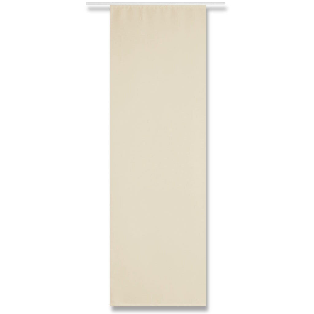 Arsvita Flächenvorhang Alessia beige - sandbeige mit Technik Image