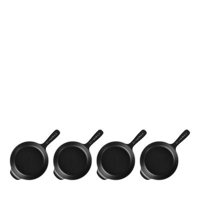 Le Creuset Gourmand Collection Skillet, Set of 4 - Licorice