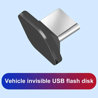 16GB/32GB/64GB Mini Car U Disk Pendrive Type-C/USB Flash Drive Memory Stick IPX-7 Waterproof Plug