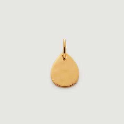 Ziggy Mini Petal Pendant, Gold Vermeil on Silver