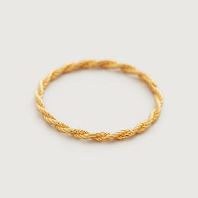 Gold Corda Slim Ring