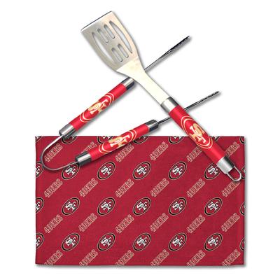 San Francisco 49ers BBQ-Grillbesteck-Set Image