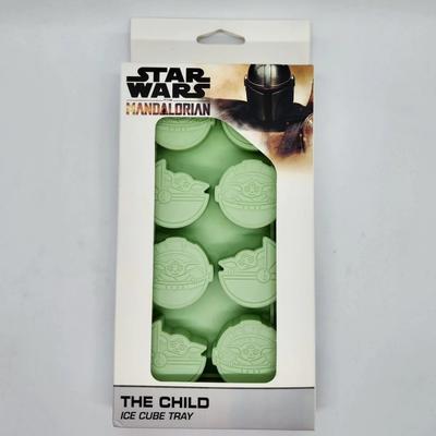 Disney Kitchen | Disney Star Wars Mandalorian The Child Candy Mold Ice Cube Tray | Color: Green | Size: Os