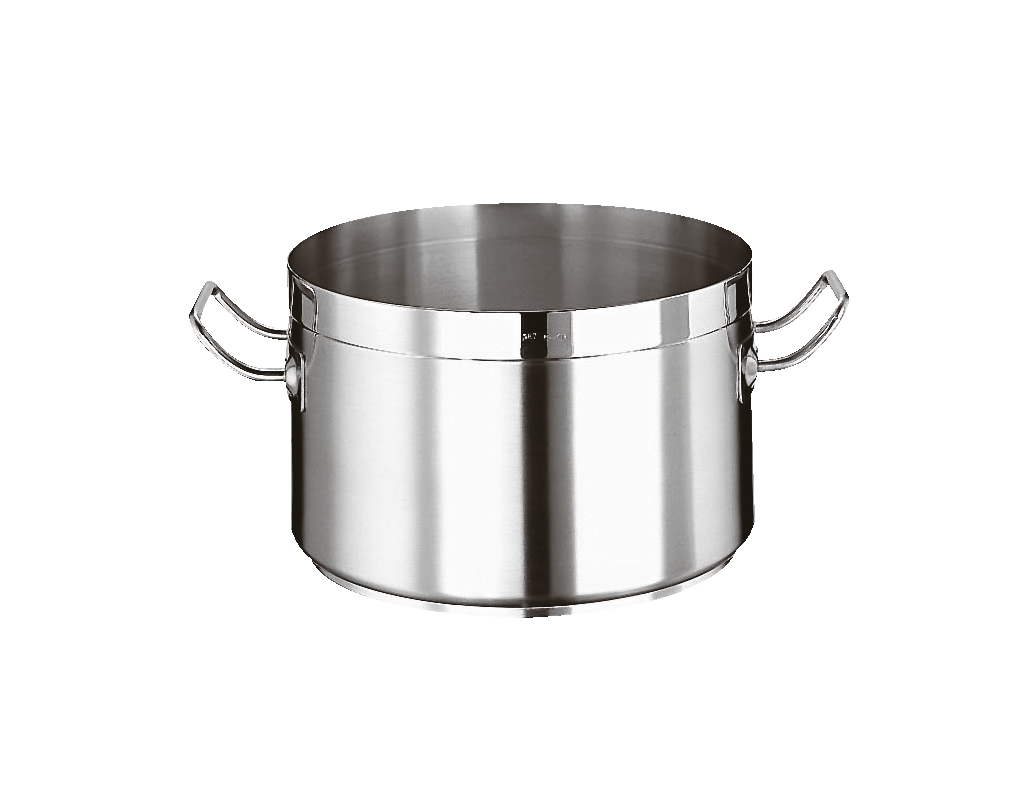 Paderno Tiefe Kasserolle 2 Griffe Cm 28 Serie 2100 Inox H Cm 17,5 Lt 10,8