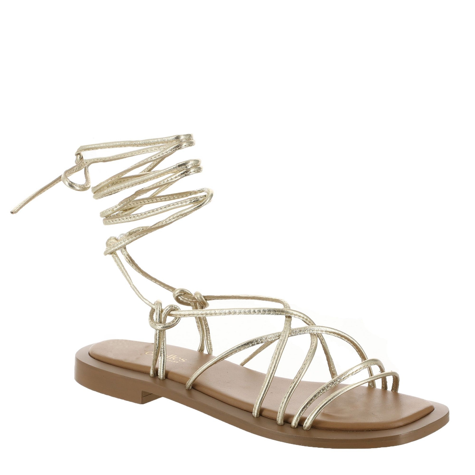 Seychelles Lilac Two - Womens 7.5 Gold,Metallic Sandal Medium