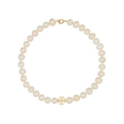 Kira Necklace With Pearl - Natural - Tory Burch Necklaces