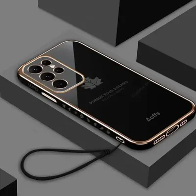 Maple Leaf Hülle für Samsung Galaxy A54 A53 A52 5G S23 Ultra S22 S21 Ultra S 23 Plus FE A52s A34 A32 A14 A33 A13 Silikonhülle
