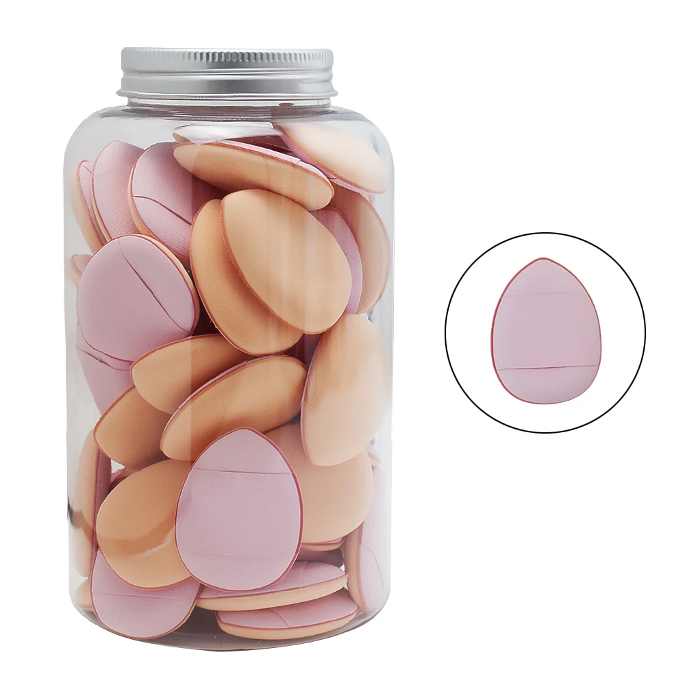 50 Stück/Flasche Mini-Fingerquasten: Makellose Grundierung und BB-Creme-Applikatoren – eine geheime Waffe des Make-up-Künstlers Image