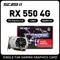 Scheda Video SEJISHI RX 550 schede grafiche da 4GB 128Bit GDDR5 AMD GPU RX550 scheda da gioco