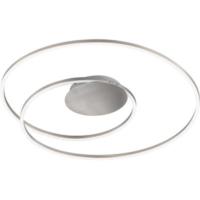 FISCHER & HONSEL LED Deckenleuchte "Holy", grau (nickelfarben), Ø 49,00cm, Lampen Image