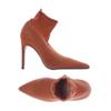 Zara Damen Stiefelette, Gr. 38, orange, kein Etikett