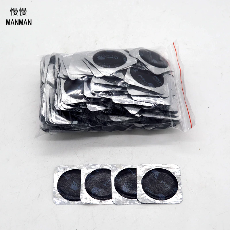 200 pièces/boîte 38mm rond nature caoutchouc patch réparation de pneus patch pneu pneu réparation de pneus voiture tubeless pneu patchs pneu patch