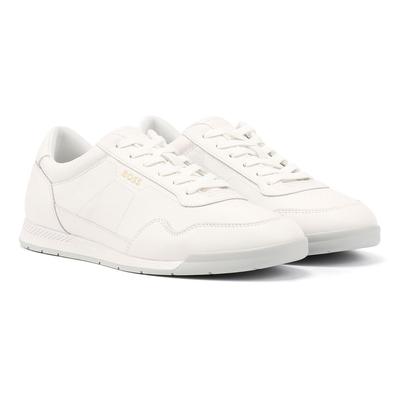 Boss Titanleder Herren Weiße Sneaker Image