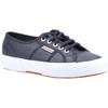 Superga 2750 Leder Herren Blau Navy Turnschuhe