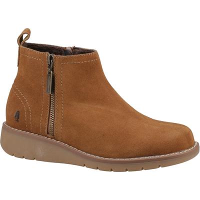 Hush Puppies Libby Wildleder Damen Tan Stiefel Image