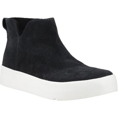 TOMS Verona Mid Leder Damen Schwarz Stiefel Image