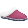 Hush Puppies Amara Wildleder Damen Rosa Pantoffeln