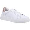 Hush Puppies Camille Leder Damen Weiß Turnschuhe