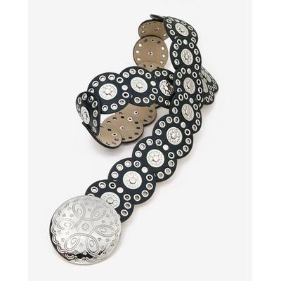 Boston Proper - Black - Grommet Detail Belt - Medium