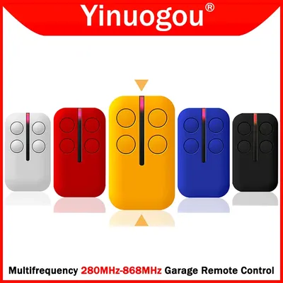 280MHz-868MHz Electronic Gate Control Multifrequency Garage Door Remote Control Duplicator Hand