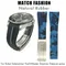 Rubber Strap 20mm Folding Buckle Fit for Rolex GMT Submariner Daytona Waterproof Silicone Watchband