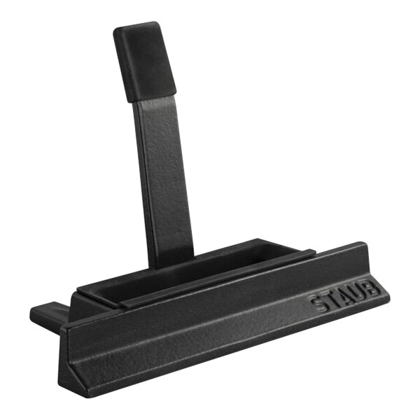 Staub 9" Black Cast Iron Lid Holder 1004712
