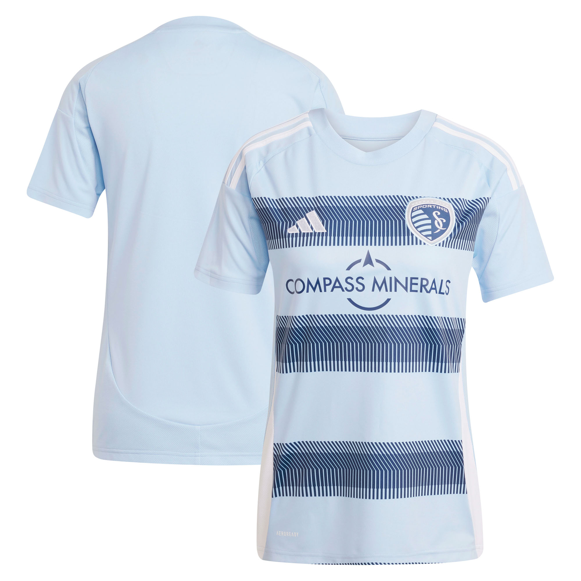 Women's adidas Light Blue Sporting Kansas City 2025 One KC Replica Jersey