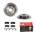 BREMBO Bremsensatz, Scheibenbremse hinten rechts links voll 292mm für GENERAL MOTORS BUICK VAUXHALL SAAB CHEVROLET (SGM) OPEL 23118537 13501302 228463
