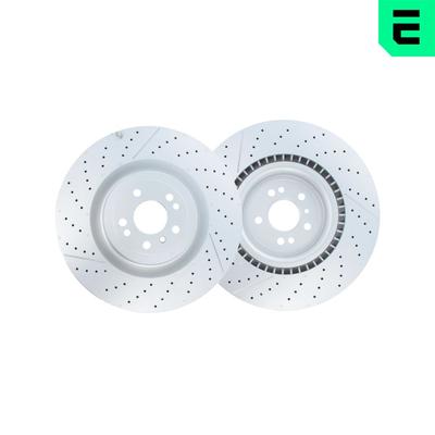 OPTIMAL Bremsscheibe vorne rechts links innenbelüftet 390mm für MERCEDES-BENZ 1664210512 A1664210512 BS-9958HC Image