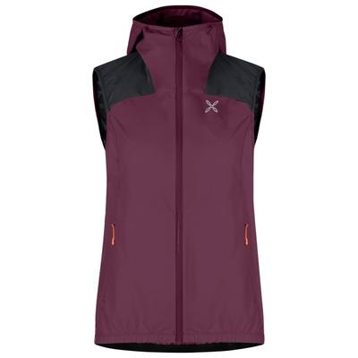 Montura - Women's Rise Hooded Vest - Softshellweste Gr M lila Image