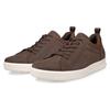 Sneaker ECCO "BYWAY", Herren, Gr. 46, braun (dunkelbraun), Nubukleder, sportlich, Schuhe, Schnürschuh, Halbschuh, Freizeitschuh mit griffiger Laufsohle