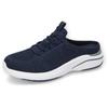 Clog DOCKERS BY GERLI, Herren, Gr. 42, blau (navy), Textil, meliert, sportlich, Schuhe, Sabot, Sandale, Sommerschuh mit Wechselfußbett