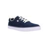 Sneaker DC SHOES "Tonik", Gr. 8,5(41), blau (dc navy, weiß), Obermaterial: Leder (Kuh) / Futter: Textil / Außensohle: Gummi, Schuhe
